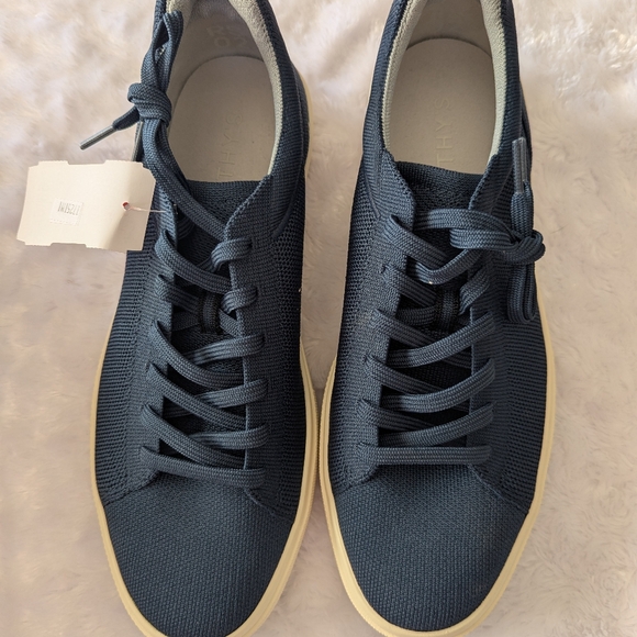 NWT/NIB Rothys Men's RS01 Navy Sneakers - Picture 4 of 10